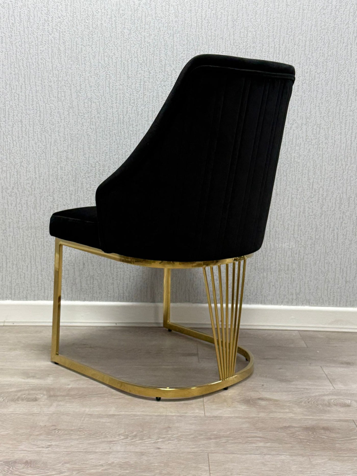 Carlton Gold Frame Dining Chairs in 2 Colours - Pairs