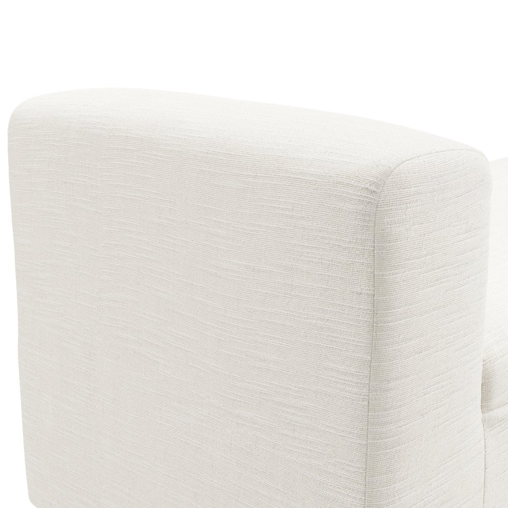 Manhattan Designs Serena Bench in Ivory Linen