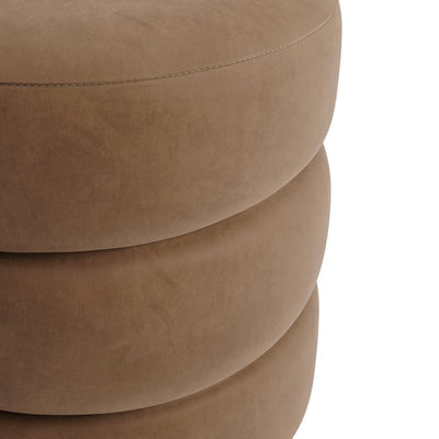 Manhattan Designs Emi Mole and Black Velvet Pouffe