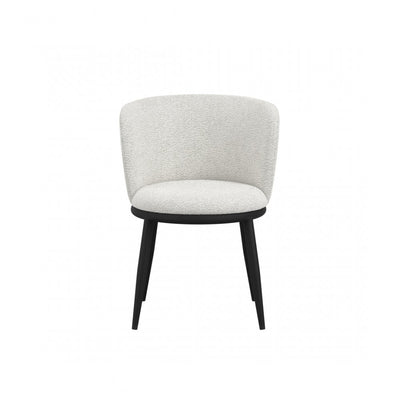 Nova Ivory Bouclé Set of 2 Dining Chairs