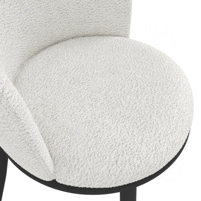 Nova Ivory Bouclé Set of 2 Dining Chairs