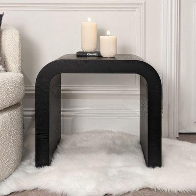 Manhattan Designs Lake Black Side Table