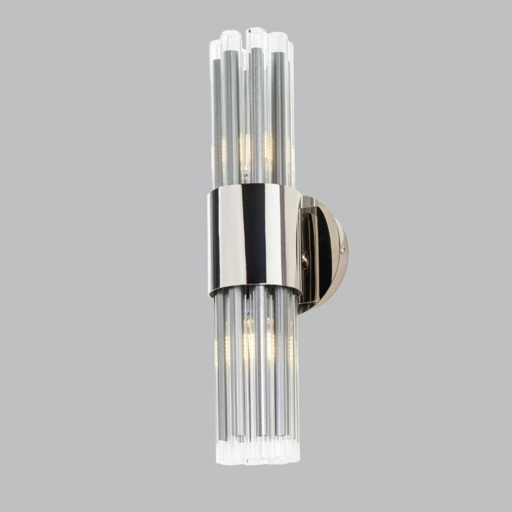 Ives Polished Nickel Finish Wall Lamp