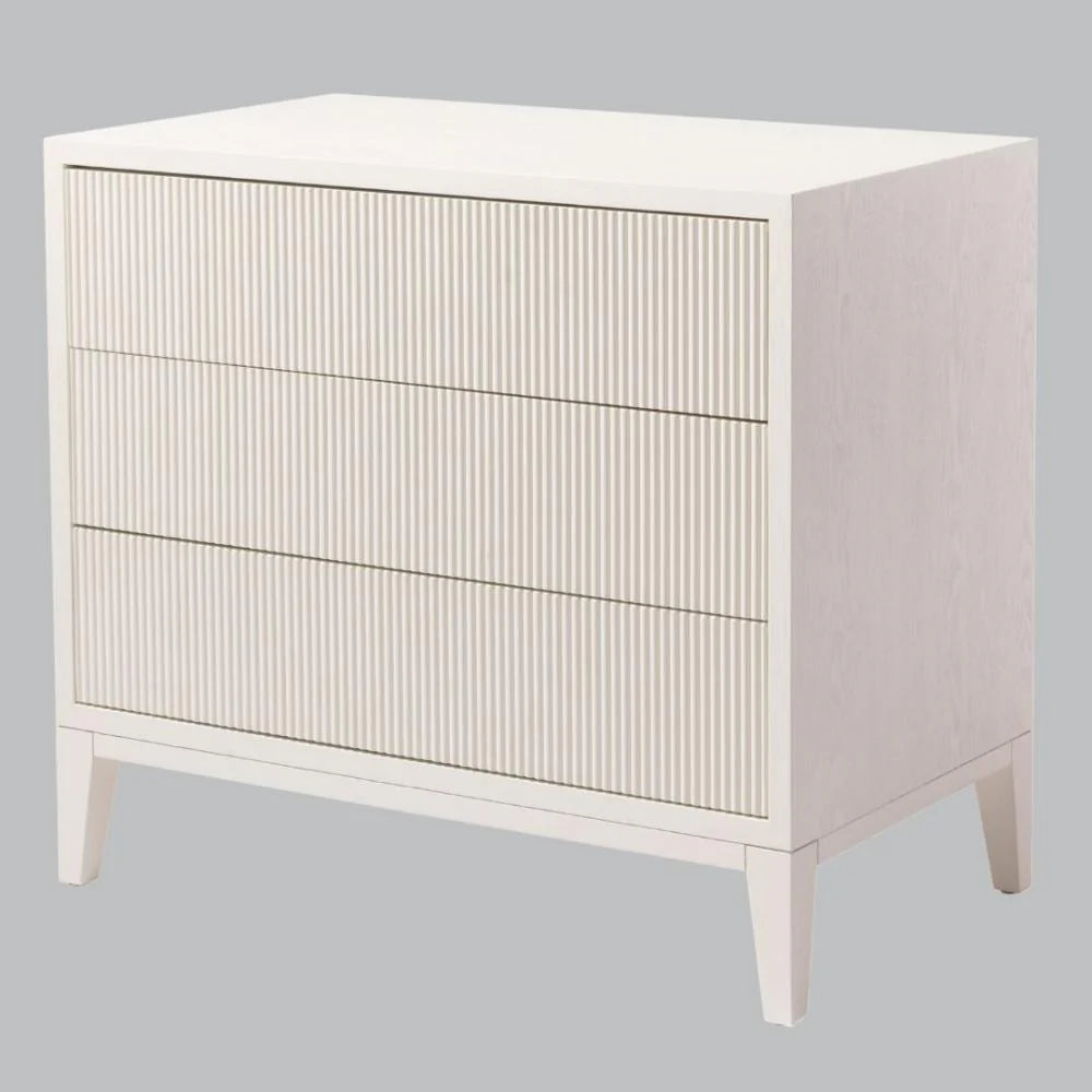 Aster White 3 Drawer Chest