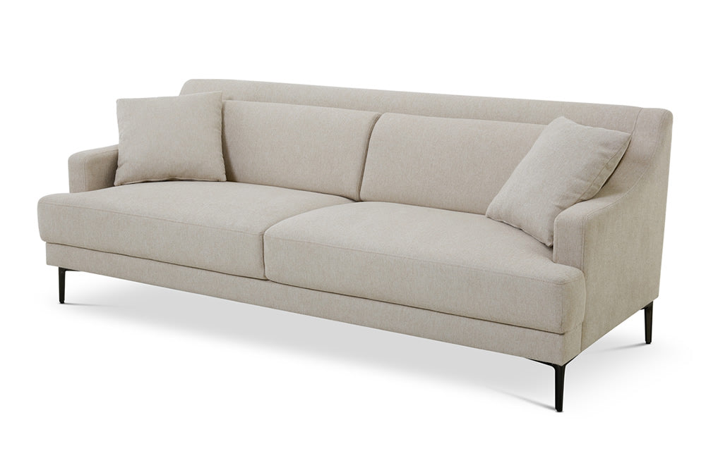 Berkeley Designs Astoria Sofa in Soft Cream Fabric