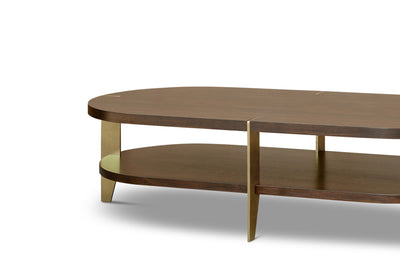 Berkeley Designs Malibu Natural Walnut Coffee Table