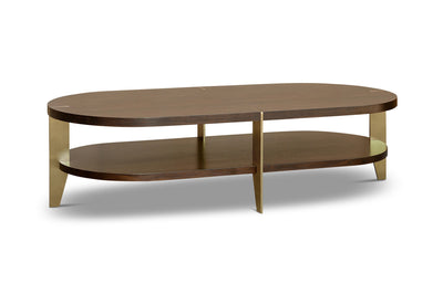 Berkeley Designs Malibu Natural Walnut Coffee Table