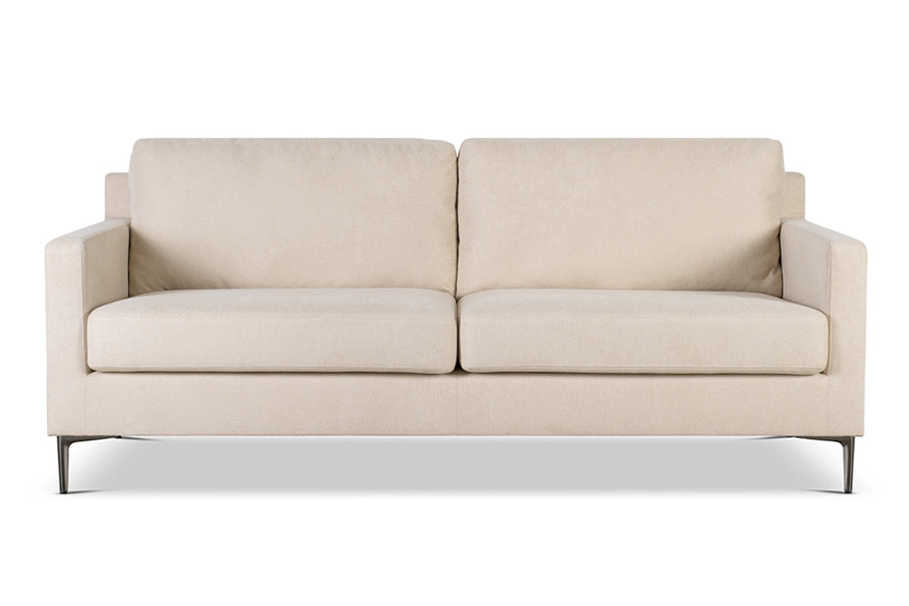 Berkeley Designs Manhattan Sofa in Soft Cream Fabric