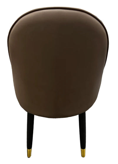 Bentley Stone Two Tone PU Leather Dining Chair