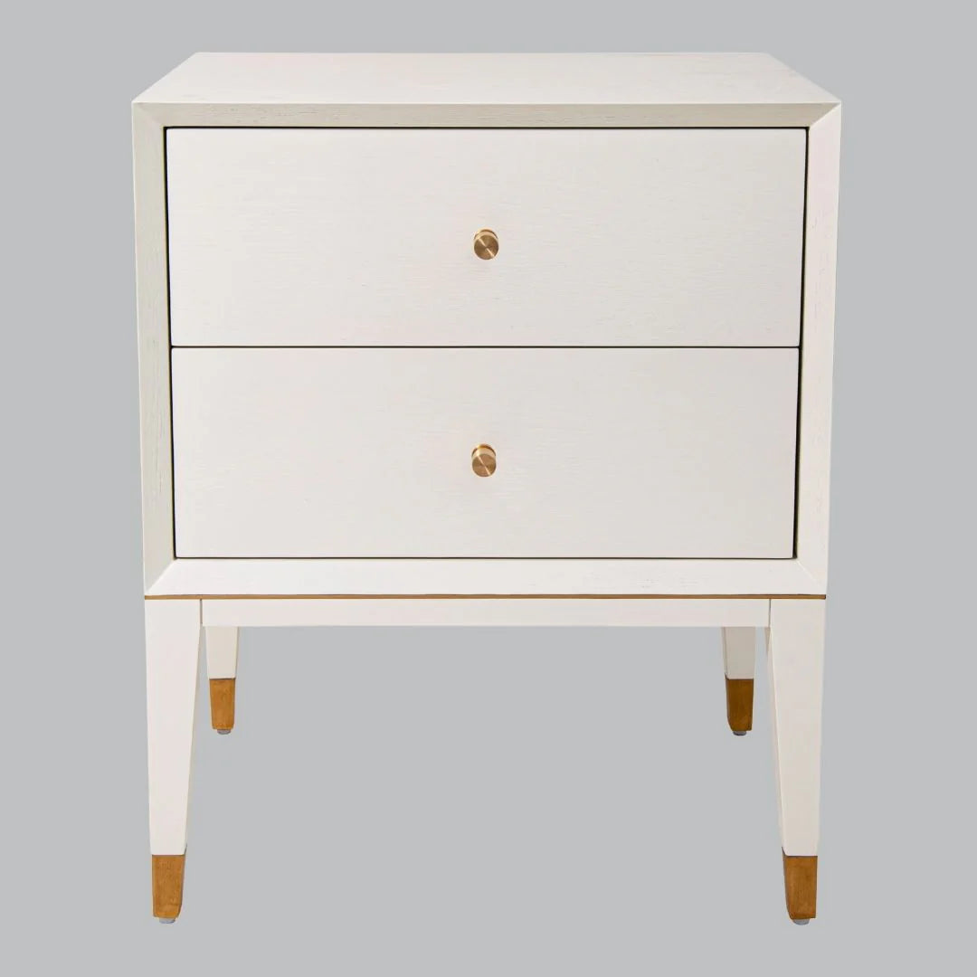 Bex White Side Table