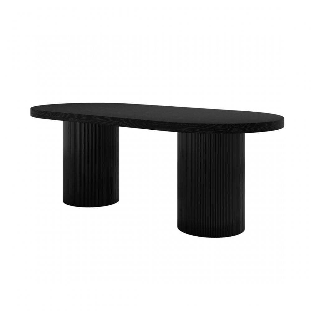 Manhattan Designs Rina Black Dining Table - 220cm