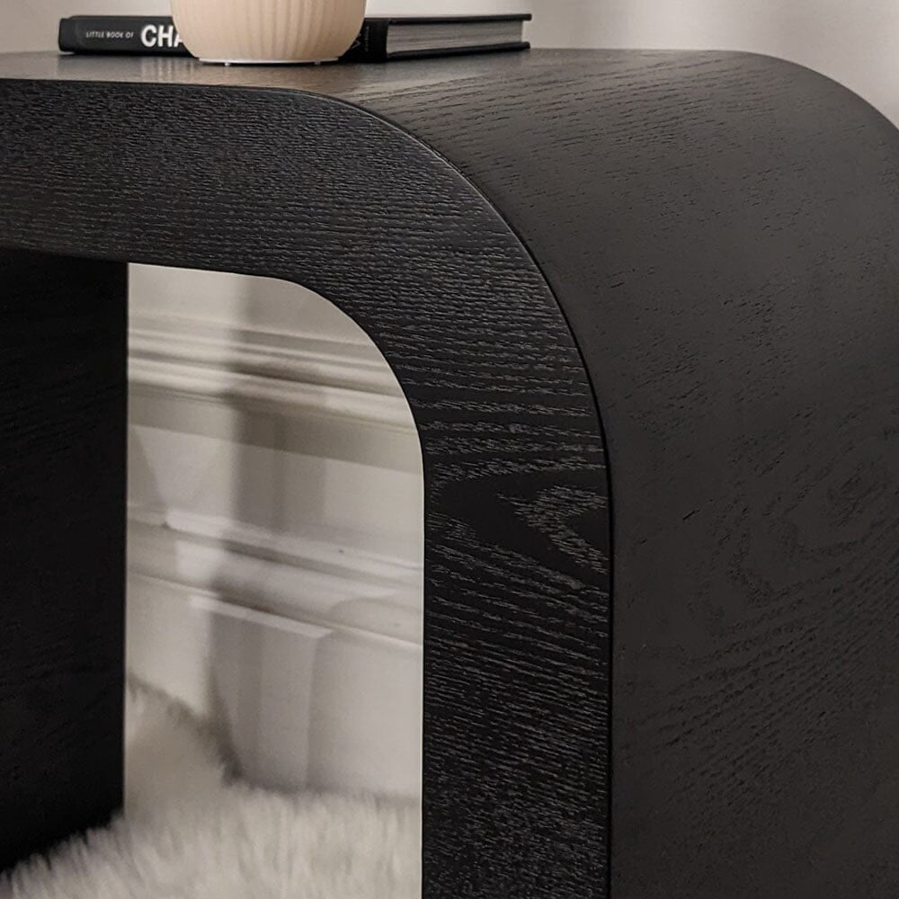 Manhattan Designs Lake Black Side Table