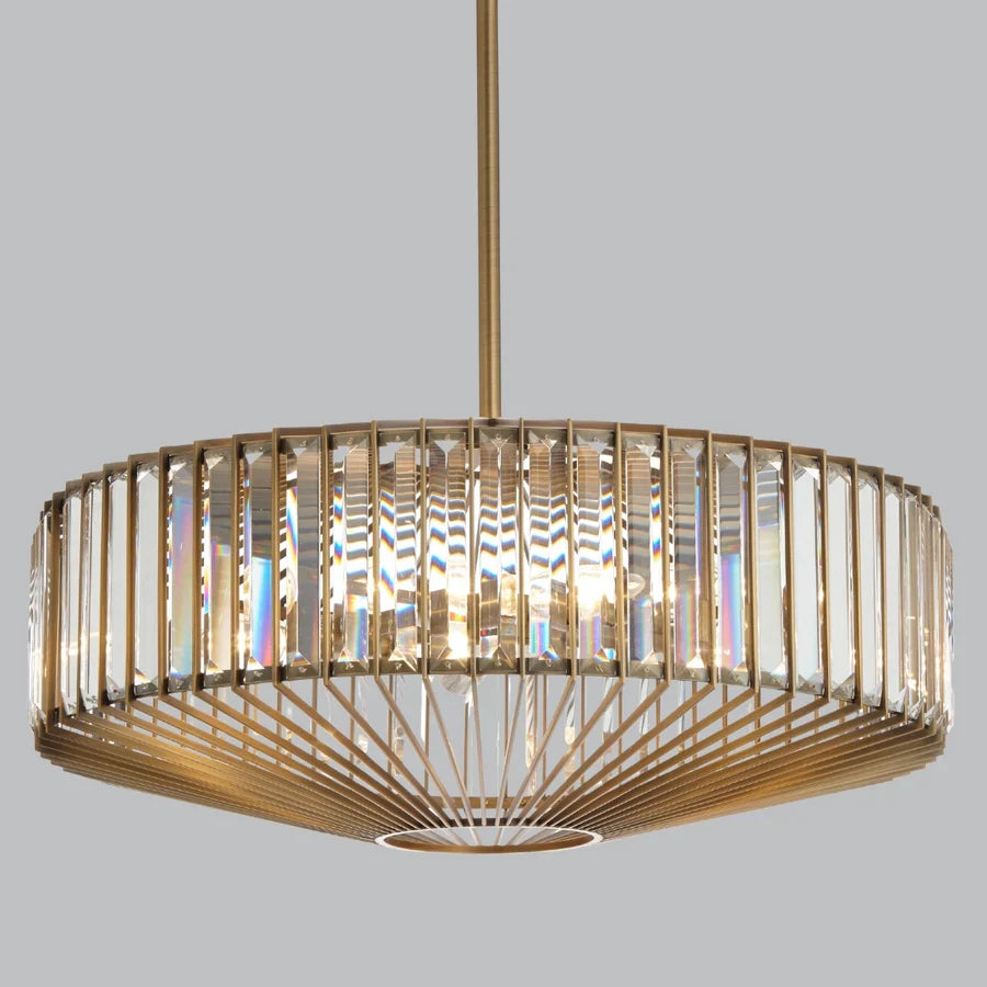 Rhea Pendant Light – Antique Brass