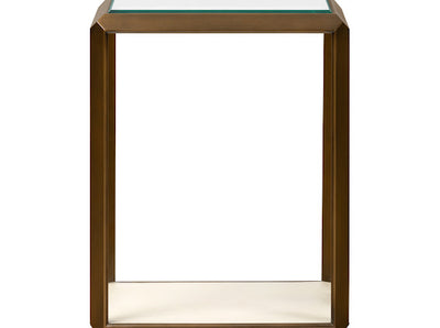 Elmley End Table Ivory by D.I. Designs