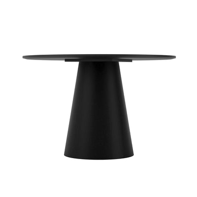 Manhattan Designs Juno Black Round 120cm Dining Table