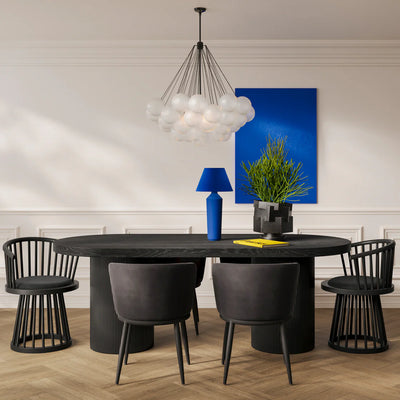 Manhattan Designs Lina Black Dining Chair