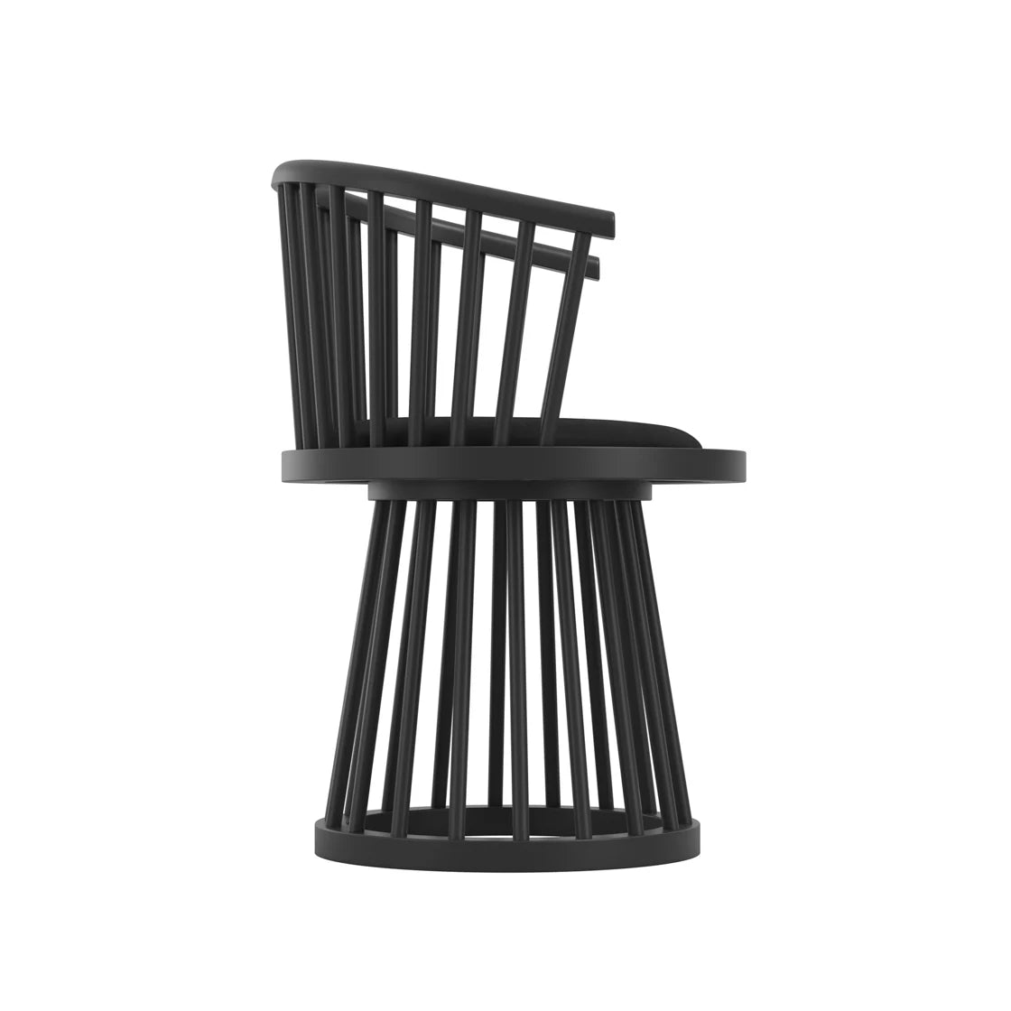 Manhattan Designs Lina Black Dining Chair