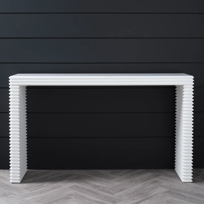 Manhattan Designs Zen White Console Table