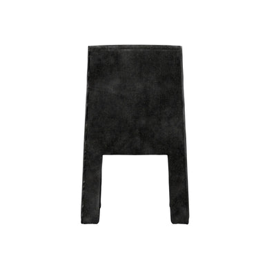 Manhattan Designs Nami Black Velvet Chenille Dining Chair