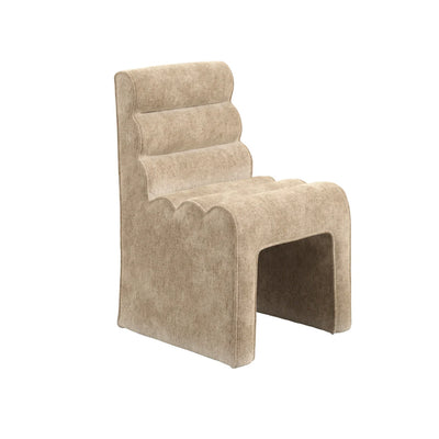 Manhattan Designs Nami Honey Velvet Chenille Dining Chair