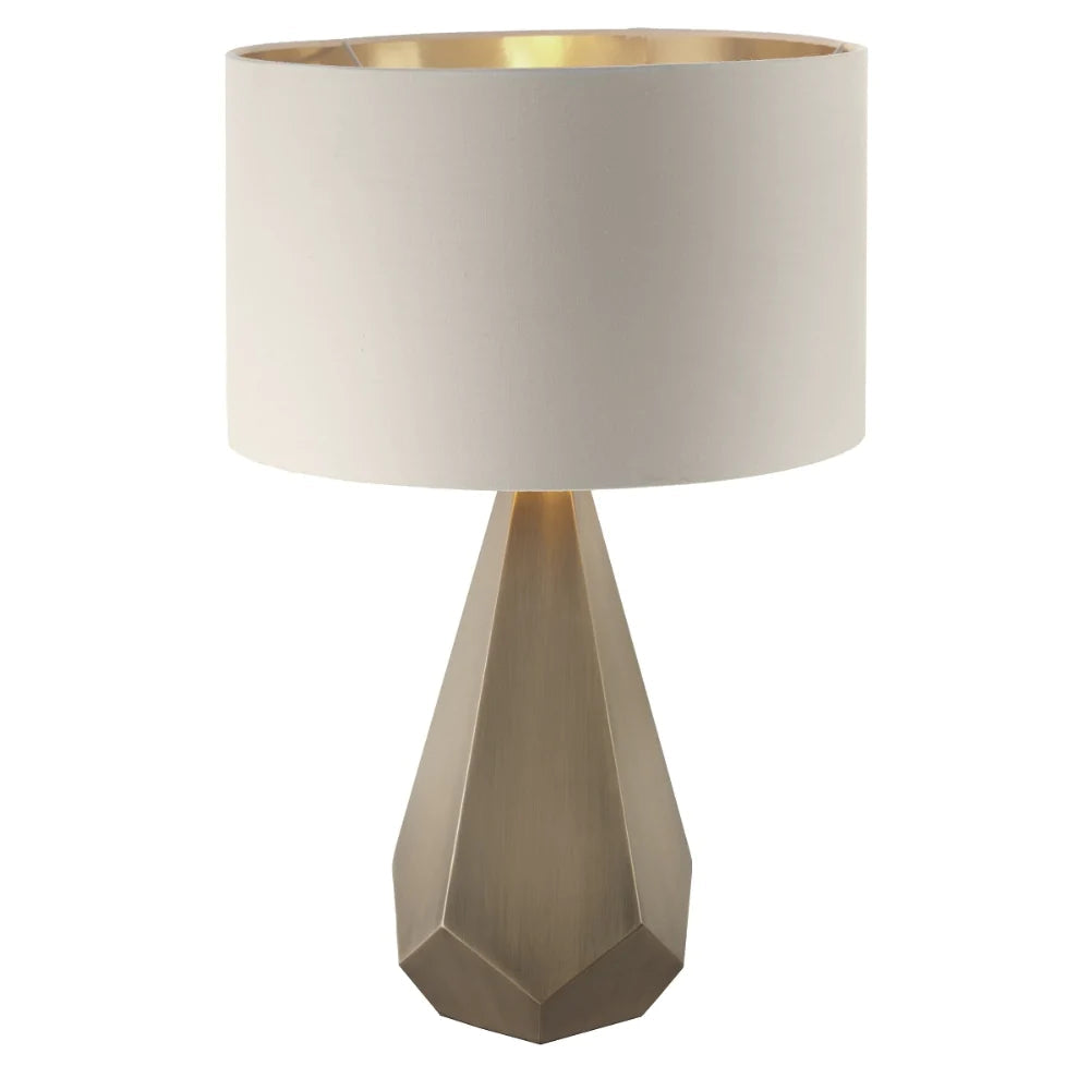 RV Astley Agato Table Lamp with Antique Brass-Table Lamps-RV Astley-Belmont Interiors