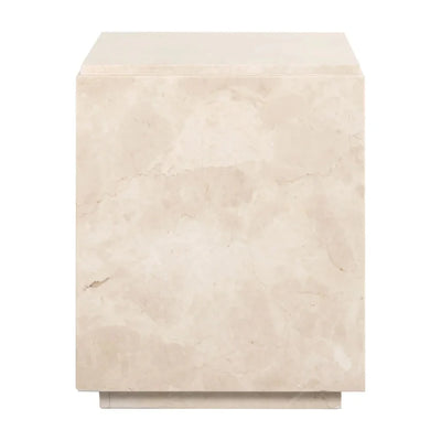 Richmond Interiors Stanford Marble Side Lamp Table