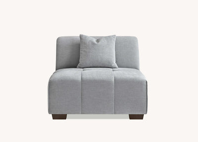 The Leonard Cloudy Grey Boucle Right Hand Corner Premium Sofa Cloudy Grey Boucle Fabric