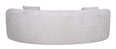 The Wave Boucle Premium Sofa Grey Boucle Fabric