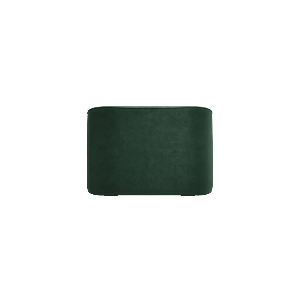 Manhattan Designs Zuma Forest Green Velvet Accent Armchair