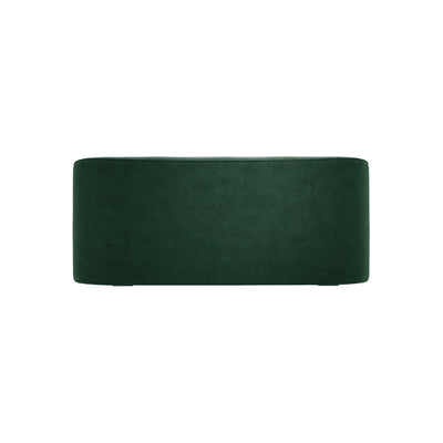 Manhattan Designs Zuma Forest Green Velvet Sofa