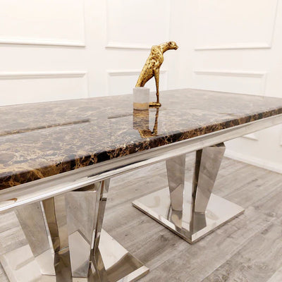 Athena Arturo 180cm Marble Dining Table In 6 Colours