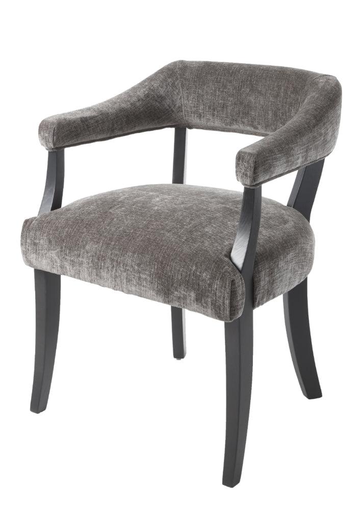 RV Astley Arzene Chair in Mouse-Esme Furnishings