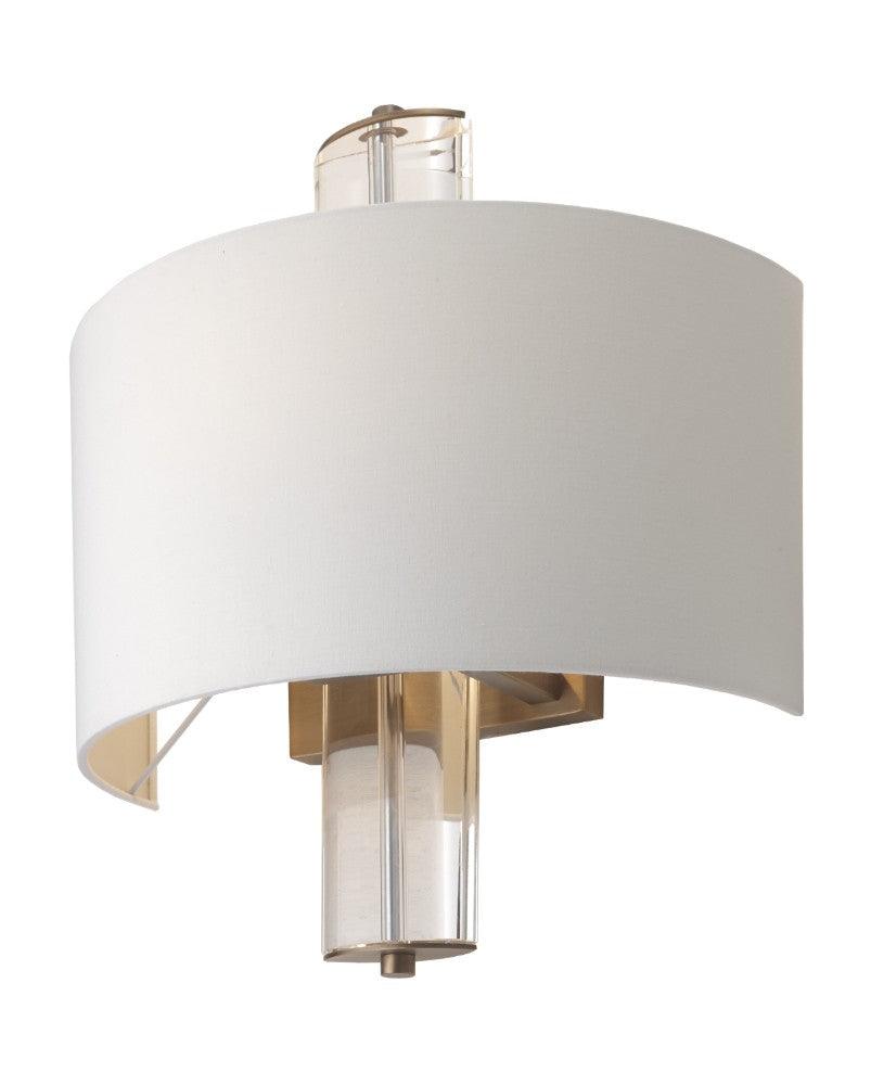 RV ASTLEY BLEA WALL LAMP WITH COGNAC CRYSTAL-Esme Furnishings