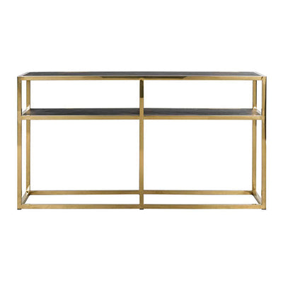 Richmond Blackbone Gold Console Table-Belmont Interiors