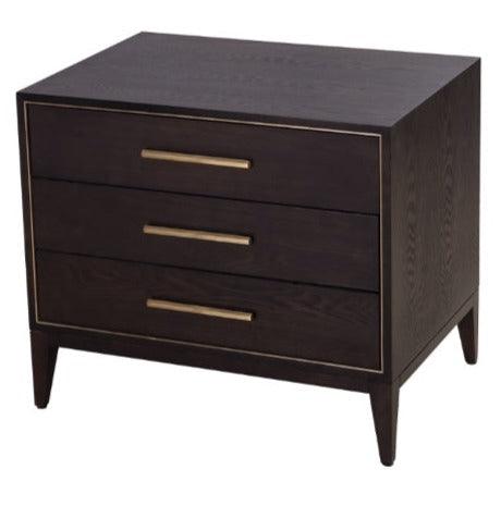 Rv Astley Thomas Side Table With Chocolate Veneer – Esme Furnishings