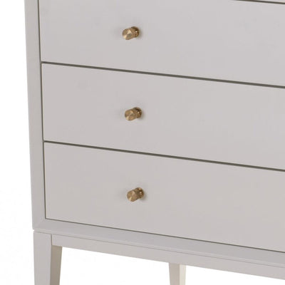 RV Astley Celaine 4 Drawer Chest With White Wood-Esme Furnishings