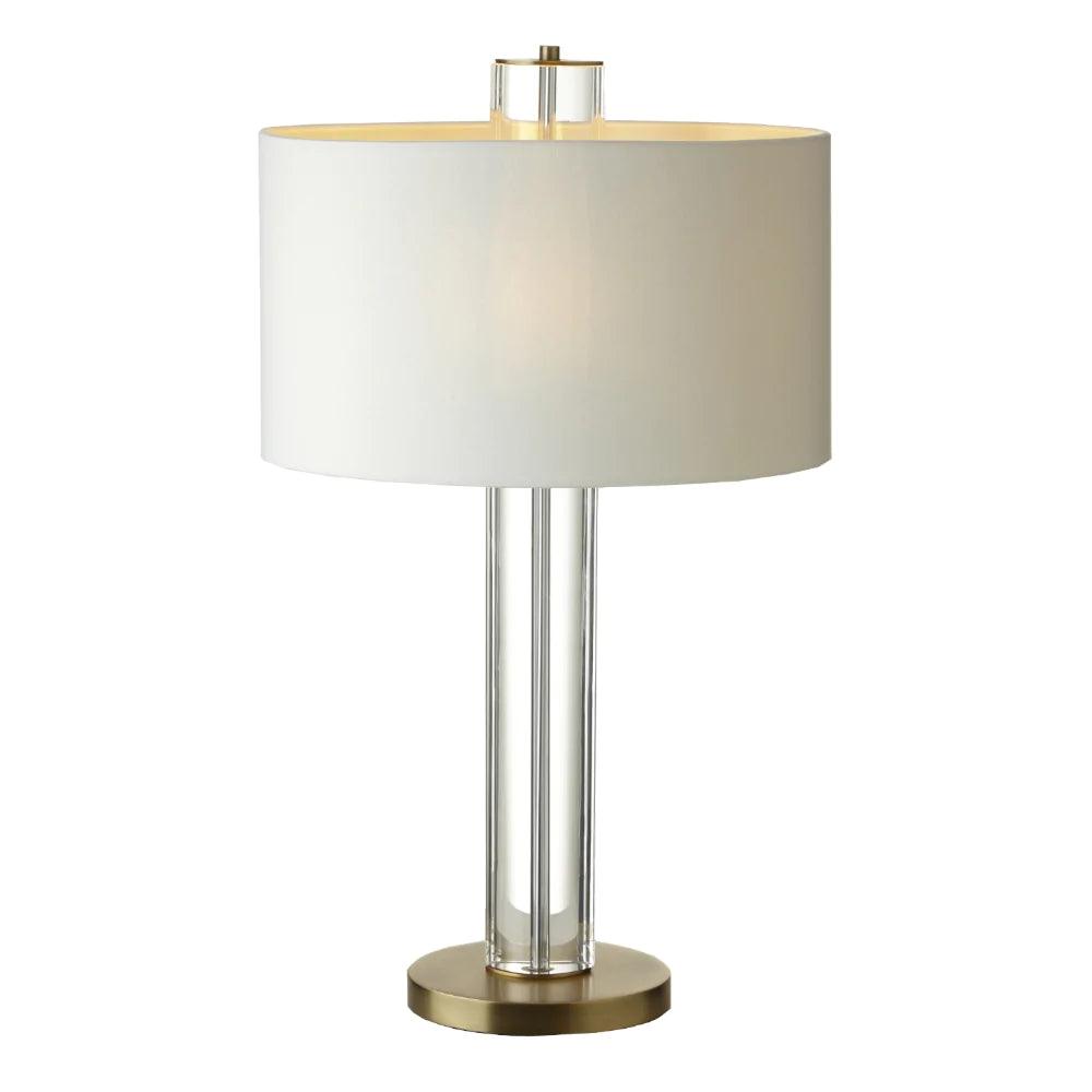 RV Astley Blea Table Lamp with Crystal-Esme Furnishings