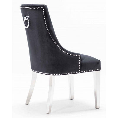 Arianna Grey 200CM Marble Dining Table + Knightsbridge Plush Velvet Dining Chairs-Esme Furnishings