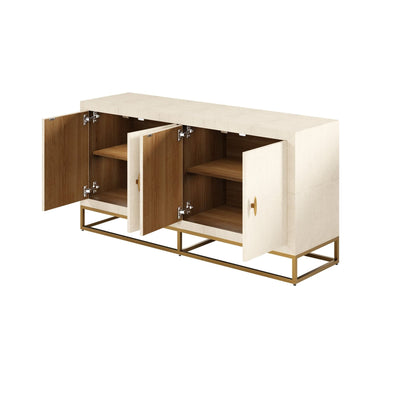 Hampton Sideboard - Ivory by D.I. Designs-Esme Furnishings