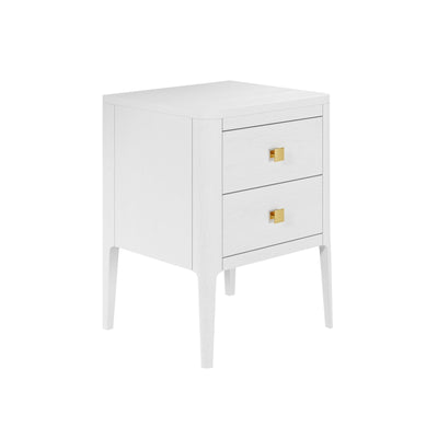 Abberley Bedside - White by D.I. Designs-Esme Furnishings