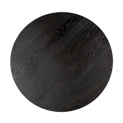 Richmond Interiors Patagonia Dark Oak Wood Round Coffee Table