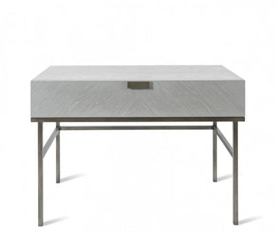 Twenty10 Designs Lilly Dressing Table - Grey Chevron-Esme Furnishings