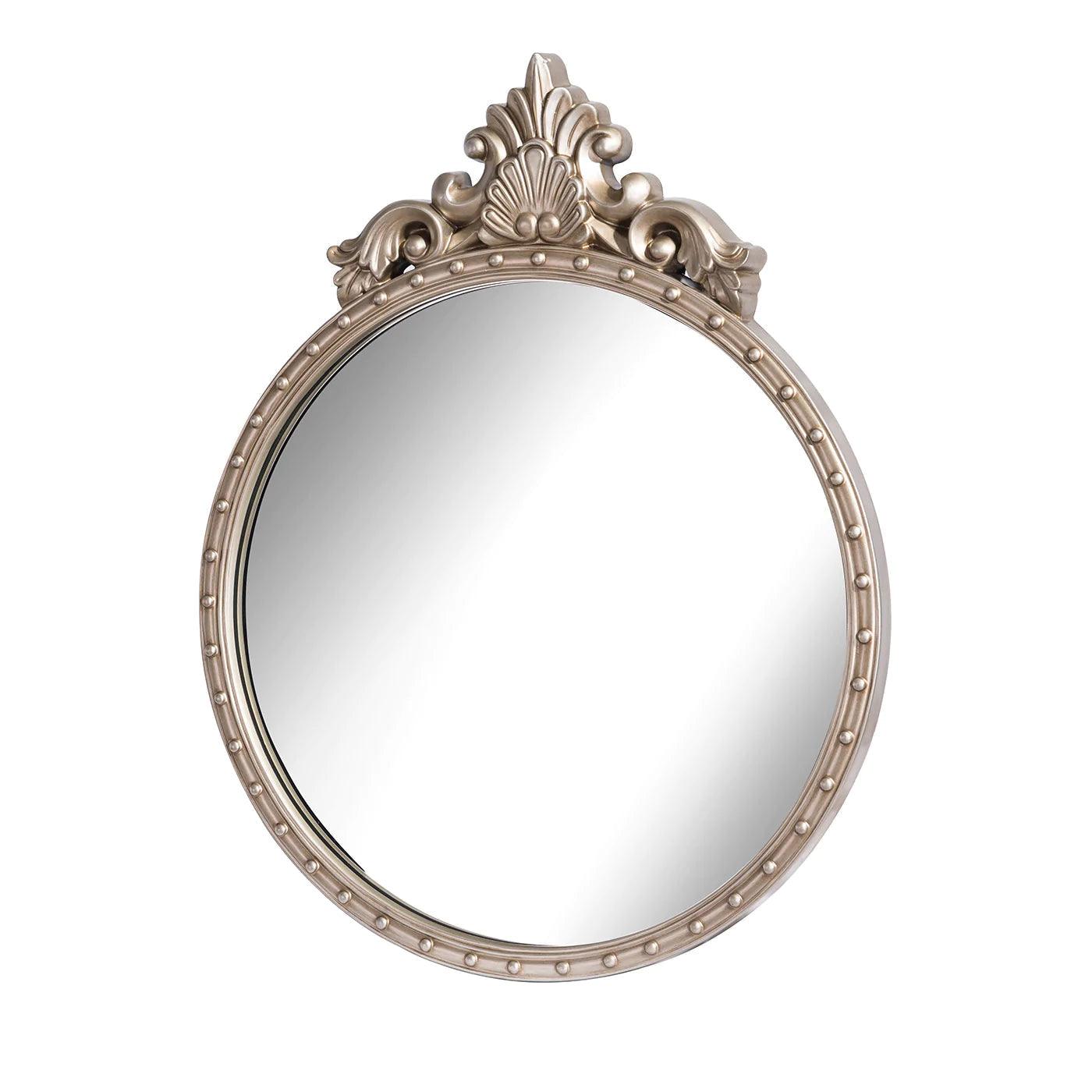 RV Astley Symphony Mirror in Antique Silver-Esme Furnishings